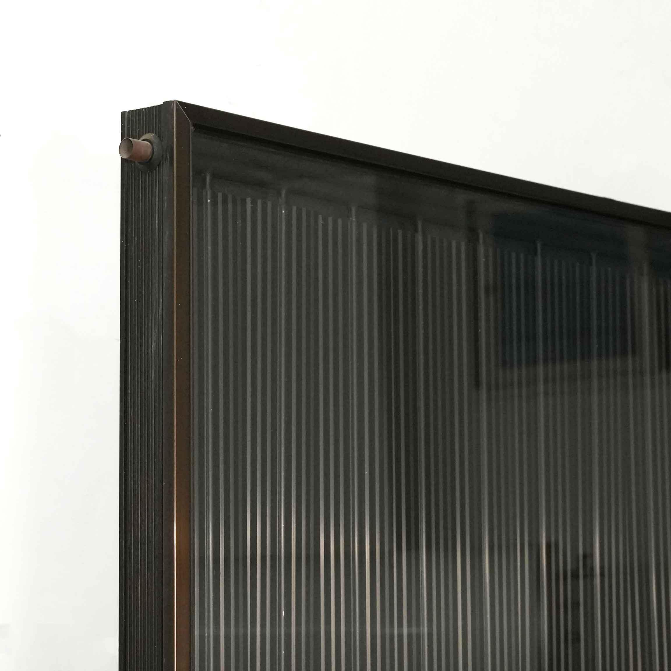Black anodized flat plate solar collector