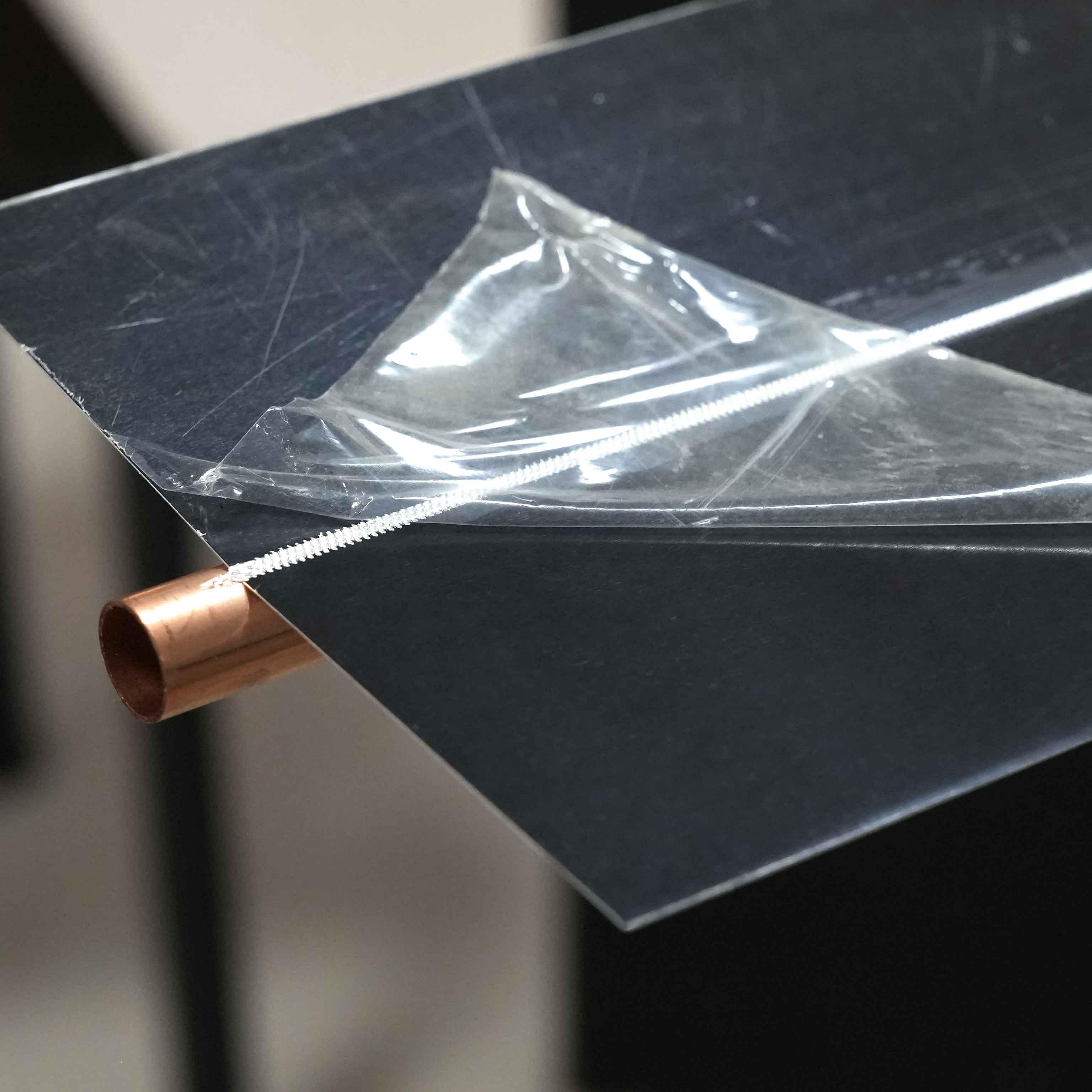 solar thermal fin-tube